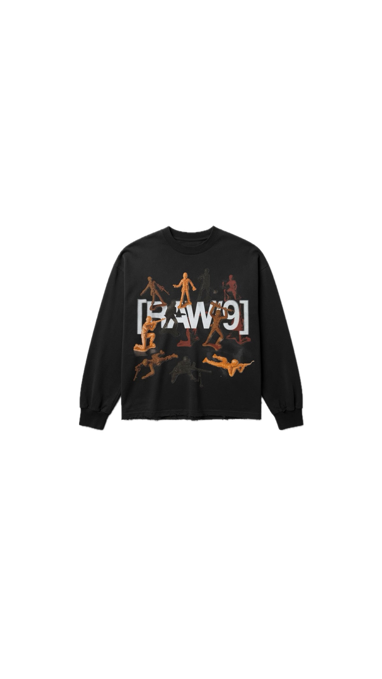 Raw 9 “Army doll” Long sleeve (black)