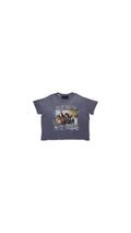 Raw 9 “No Guts No Glory” Vintage Protest Tee – Washed (Blue)